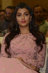 Anisha Ambrose At Okkadu Migiladu Movie Pre Release Function